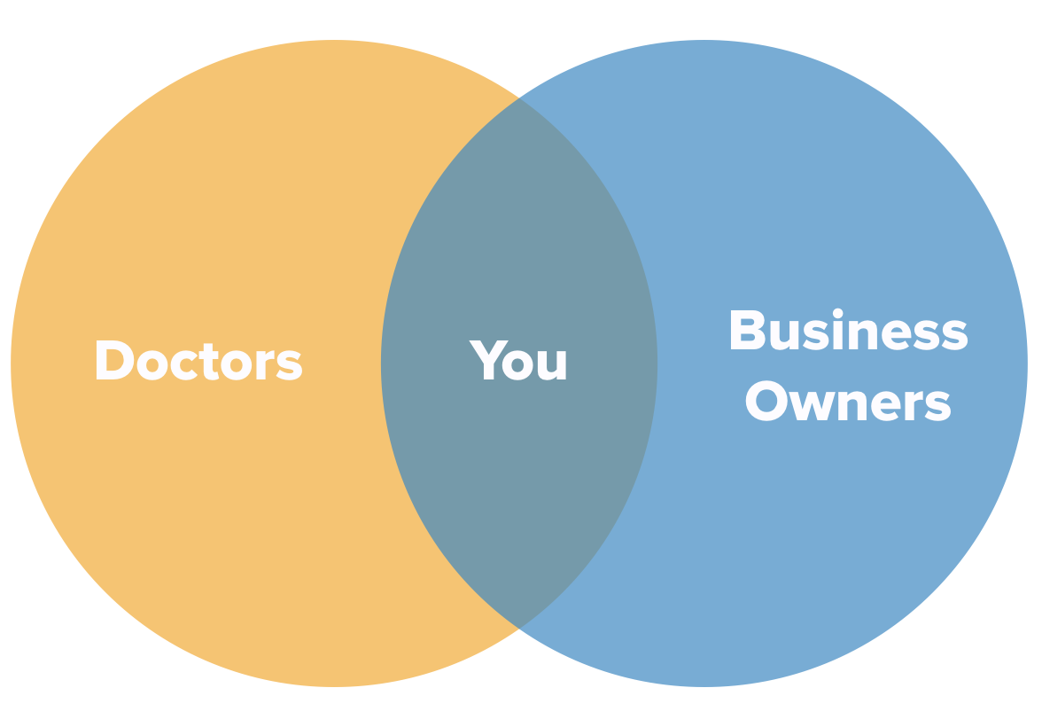 venn-diagram-showing-doctors-on-the-left,-business-owners-on-the-right,-and-you-in-the-middle