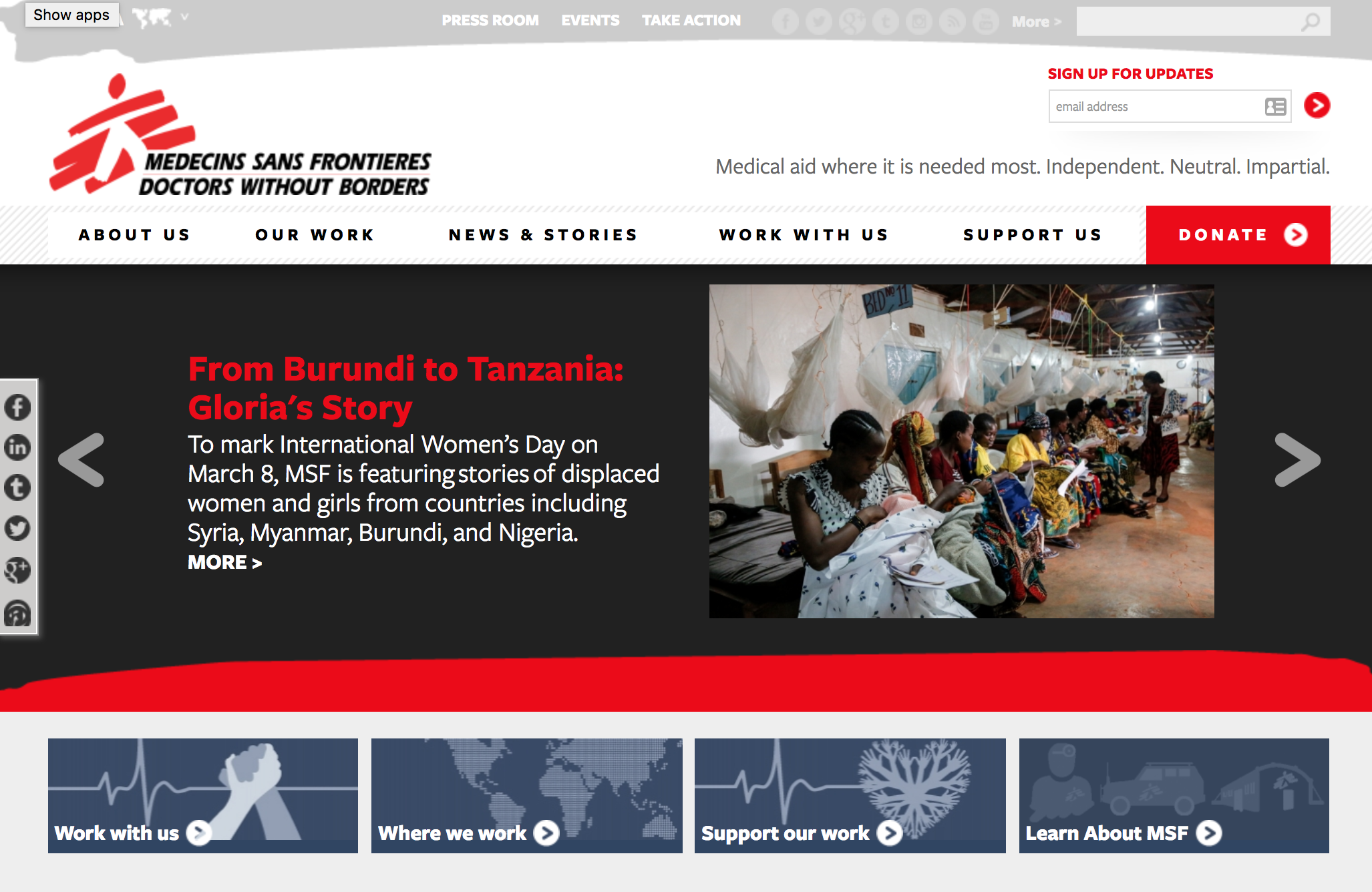 Doctors-Without-Borders-landing-page