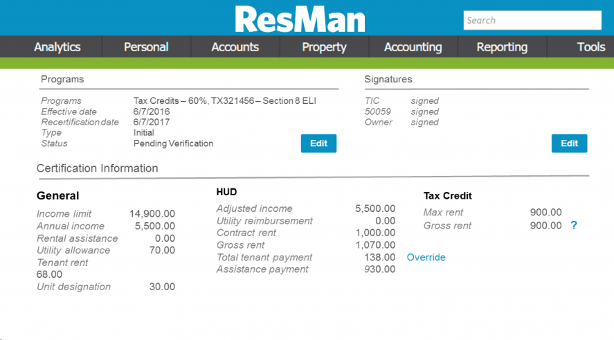 Analytics-dashboard-in-ResMan