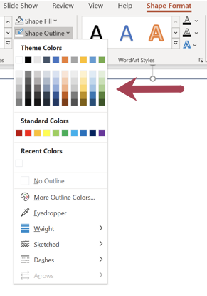 how to put border in powerpoint presentation customizing-border-colors-in-powerpoint