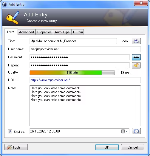 New-password-entry-in-KeePass