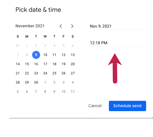 Picking-a-date-and-time-to-schedule-an-email-to-send-in-Gmail