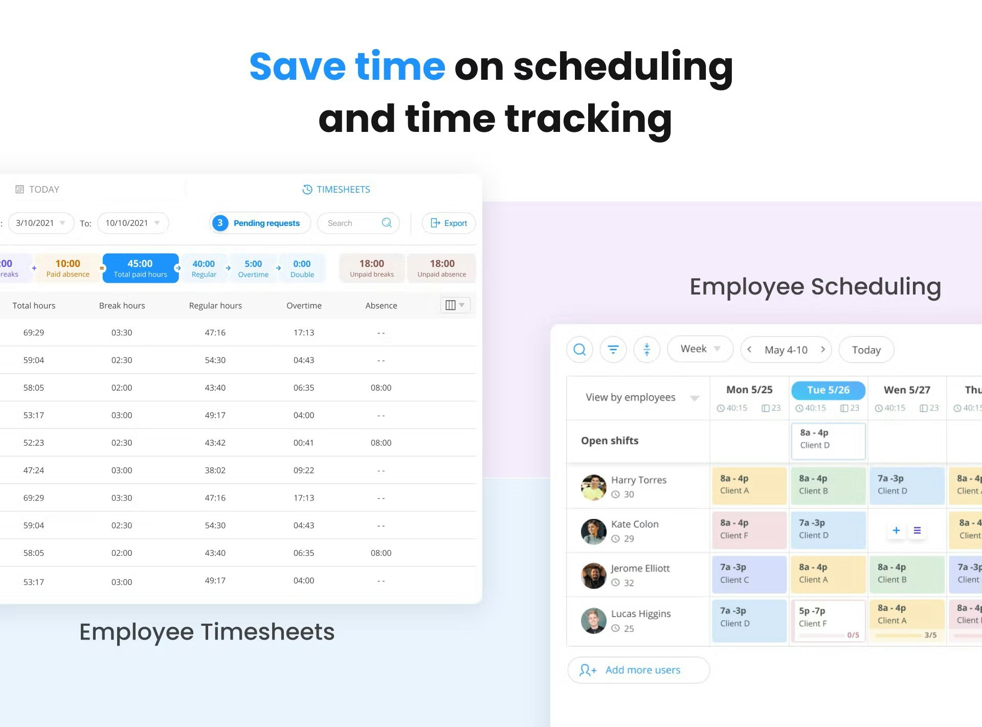 Scheduling-and-time-tracking-in-Connecteam