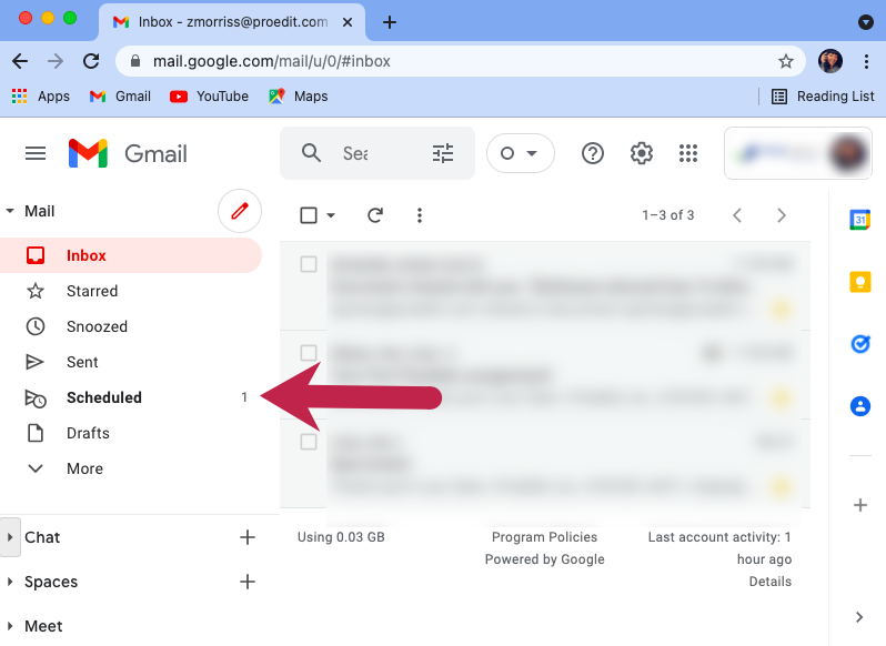 screenshot-of-"scheduled"-folder-in-Gmail-on-desktop