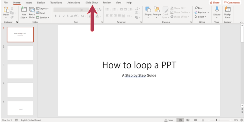 screenshot-of-the-slide-show-menu-option-in-PowerPoint