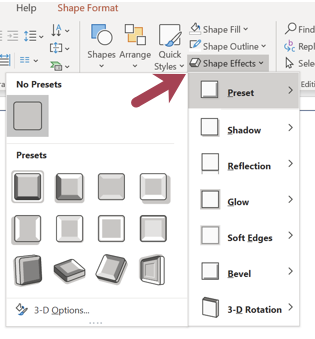 shape-effects-options-in-powerpoint