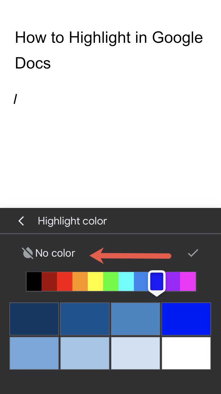 Tap-“No-color”-to-remove-highlighted-text.