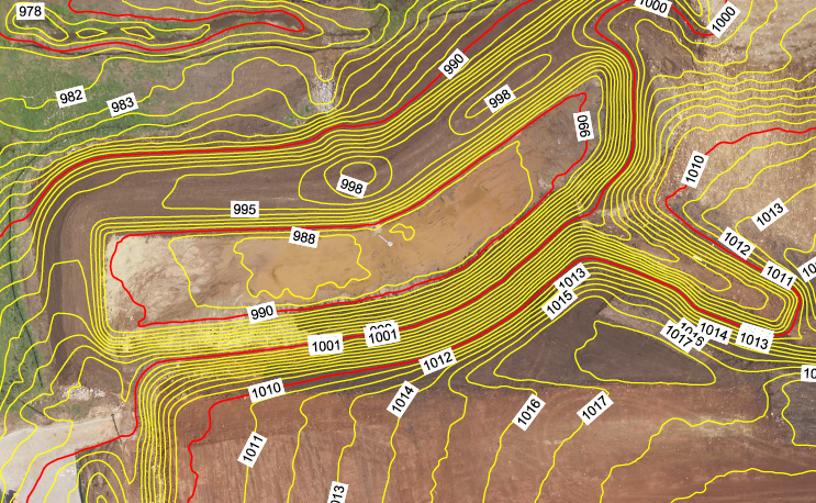 Topographic-map-of-a-construction-site