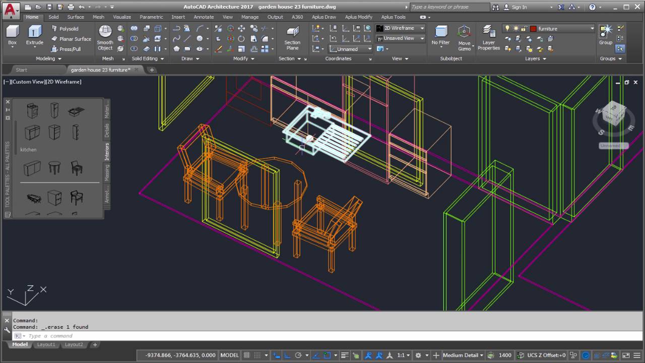 3D-modeling-in-AutoCAD-architecture-software
