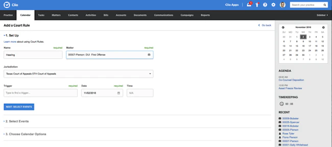 Best Legal Calendaring & Docketing Software - 2022 Reviews & Pricing