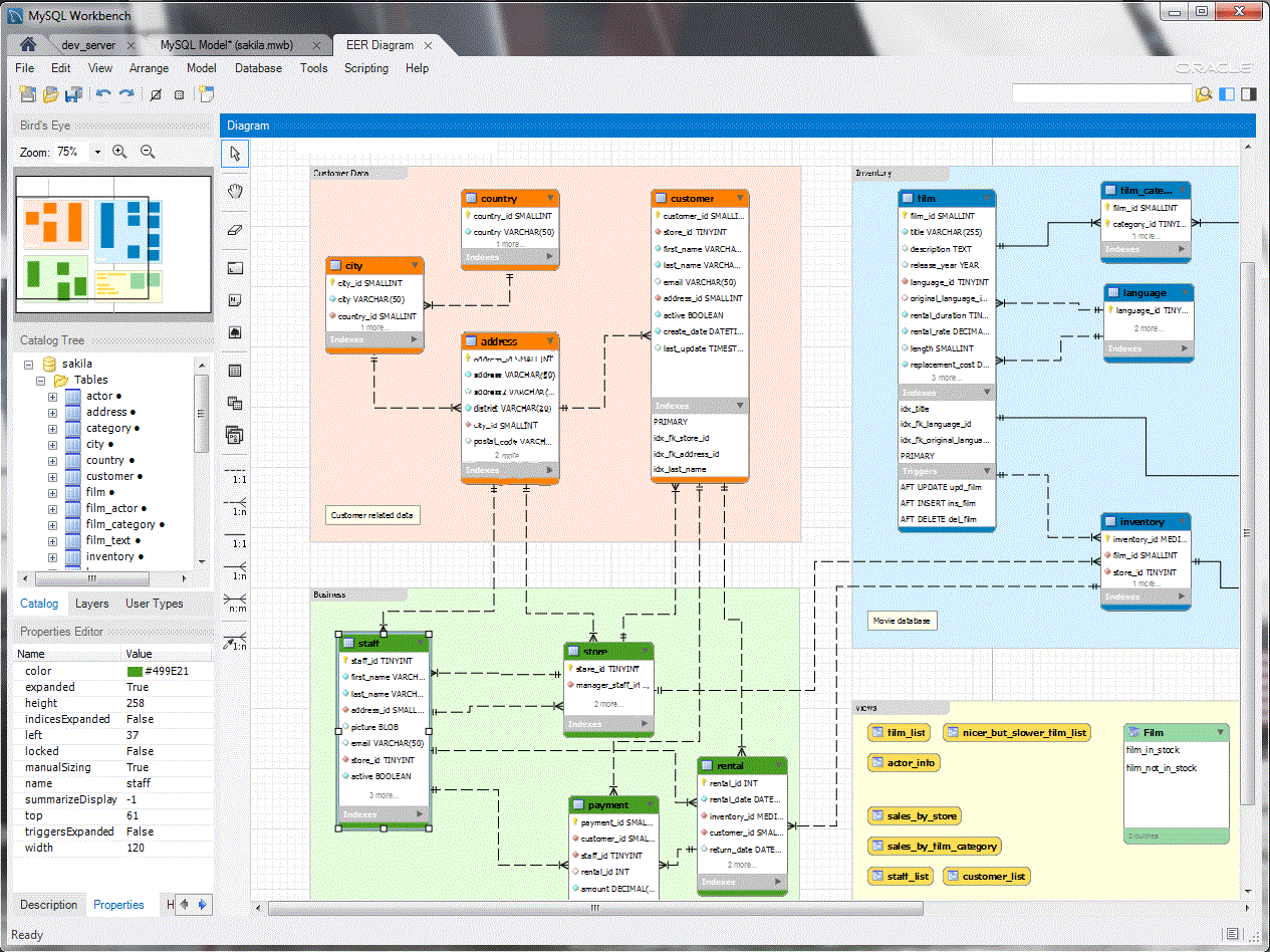 Visual-database-design-in-MySQL-Workbench