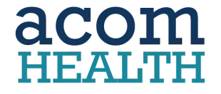 ACOM Health RAPID Chiropractic Software & Billing Service Logo