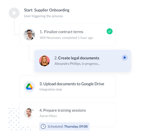 Next Matter - supplier onboarding