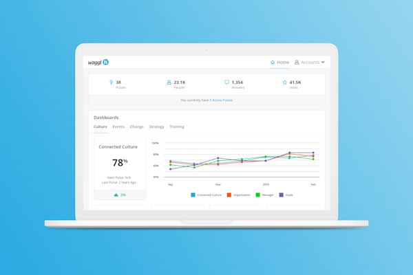 Waggl admin dashboard