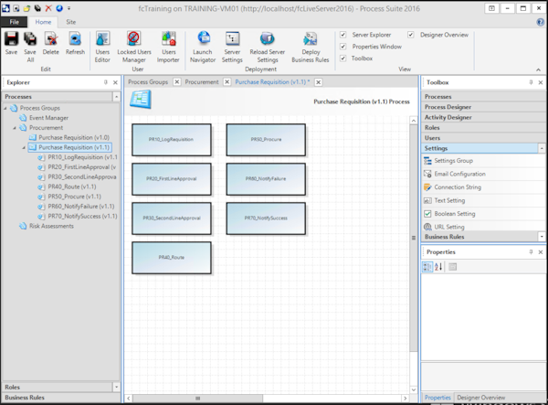 FlowCentric Processware existing processes
