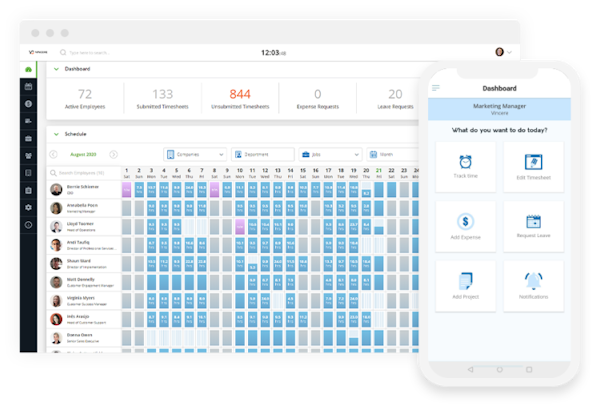 Time Dashboard
