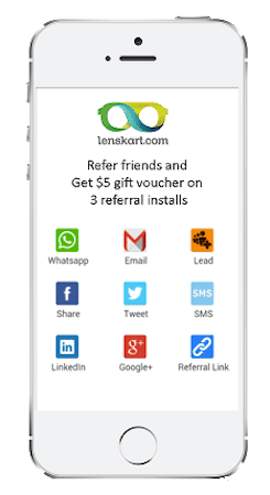 InviteReferrals mobile application screenshot