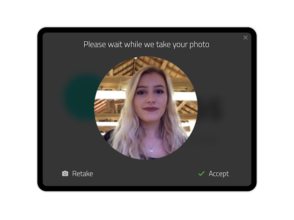 Sign In App Photo Capture