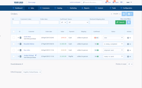 Zencommerce orders
