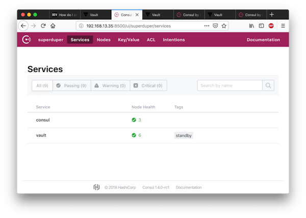 Consul services