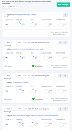 EmailDelivery.com sales funnel screenshot