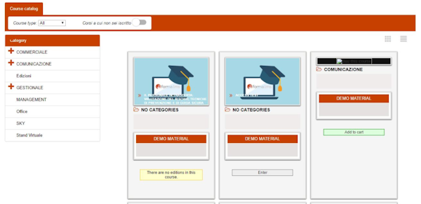 Forma LMS course catalog
