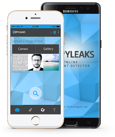 Copyleaks mobile app