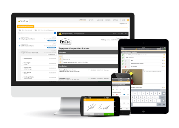 SiteDocs Safety Software
