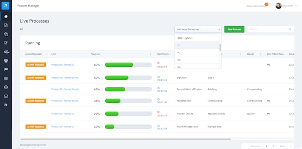 Access real-time view of facility operations