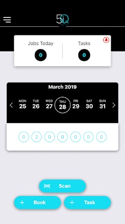 Tasks calendar