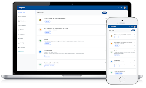 OfficeAccord notifications screenshot