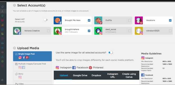 Sked Social social media management