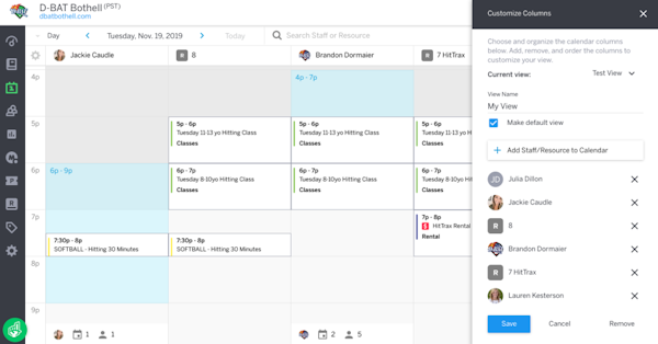 Upper Hand customizable calendar