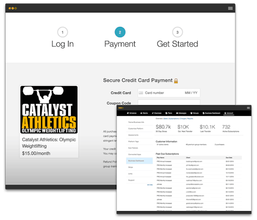 Exercise.com Payment Management