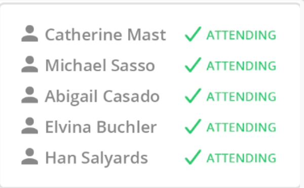 White Fuse attendee management