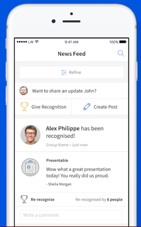 LifeWorks news feed