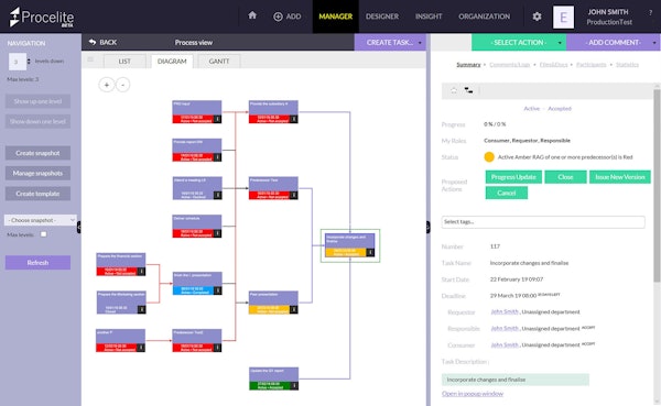 Procelite presentation screenshot