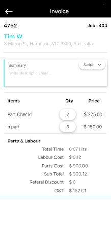 Invoicing