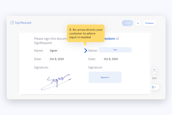 SignRequest signatures