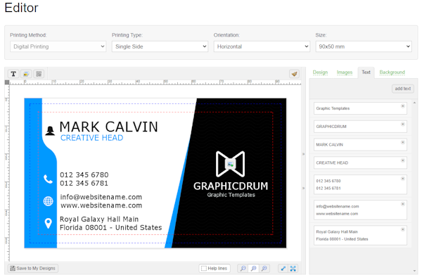 Pixlpark text editing