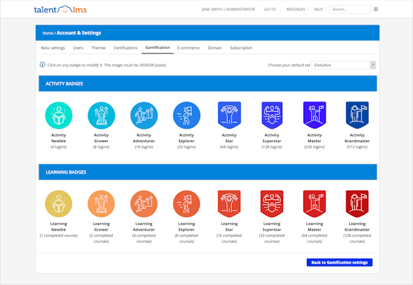 TalentLMS Gamification
