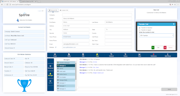 SpitFire Enterprise Chat Messaging