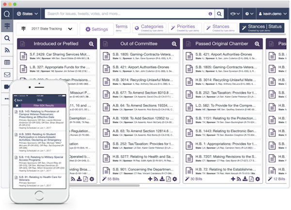 Quorum bills screenshot