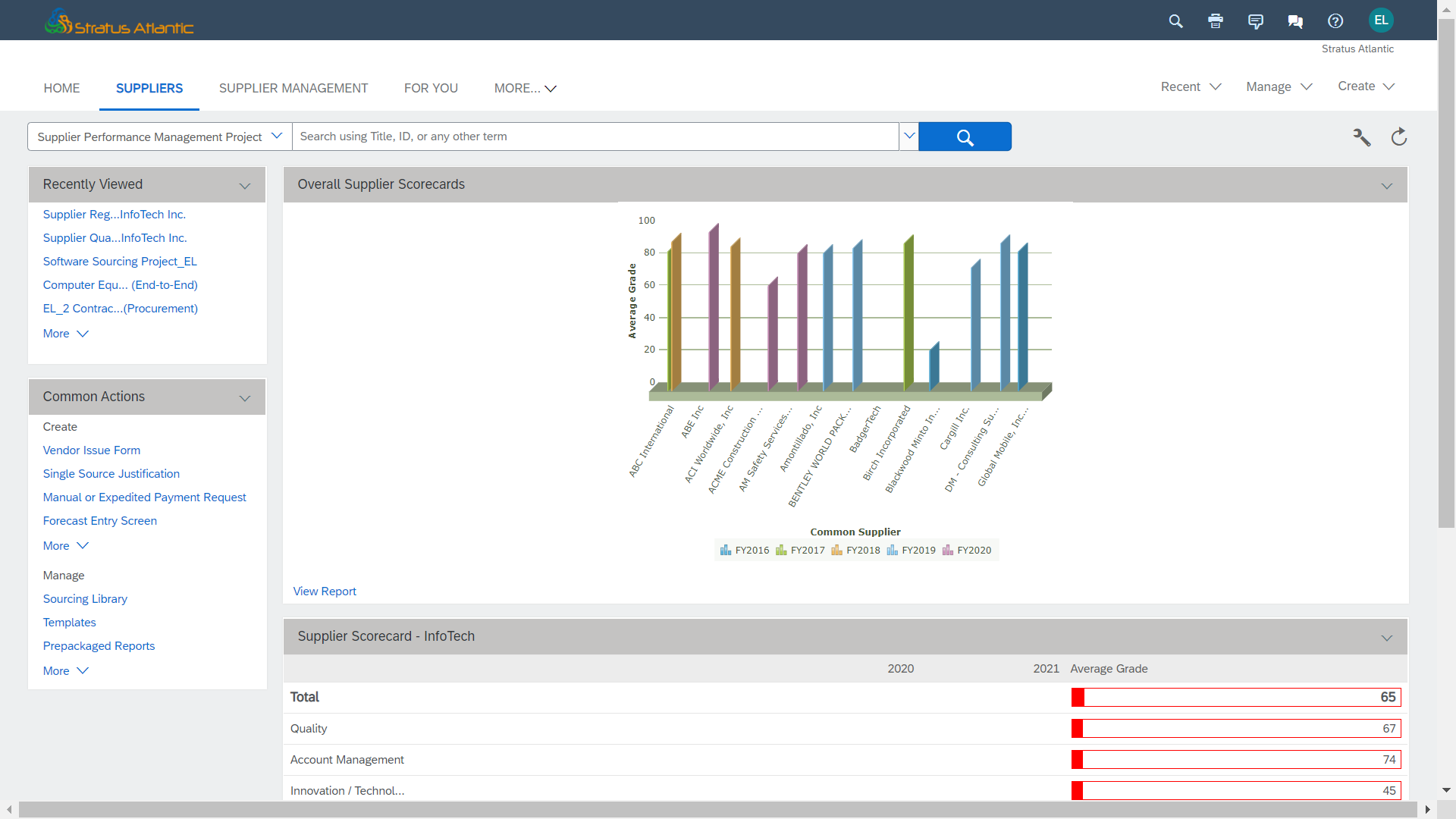 ariba procurement software