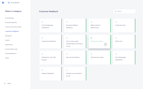Survio customer feedback