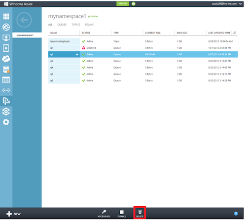 Microsoft Azure preview