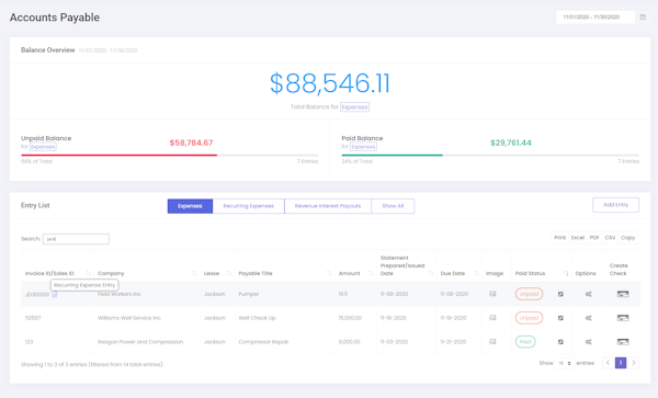 Petrofly Accounts Payable
