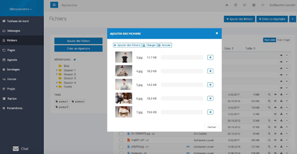 Acollab file sharing