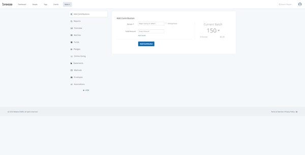 Breeze Add Contributions
