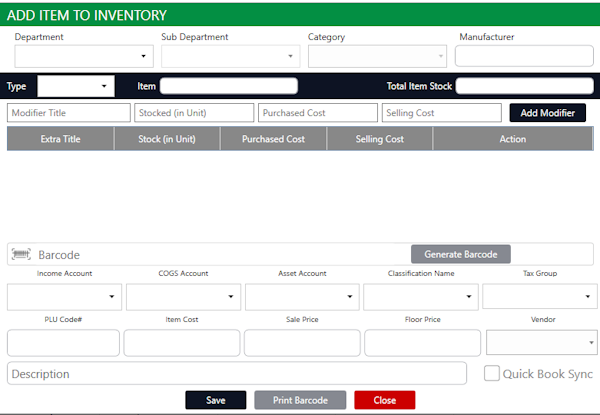 Club Caddie add item